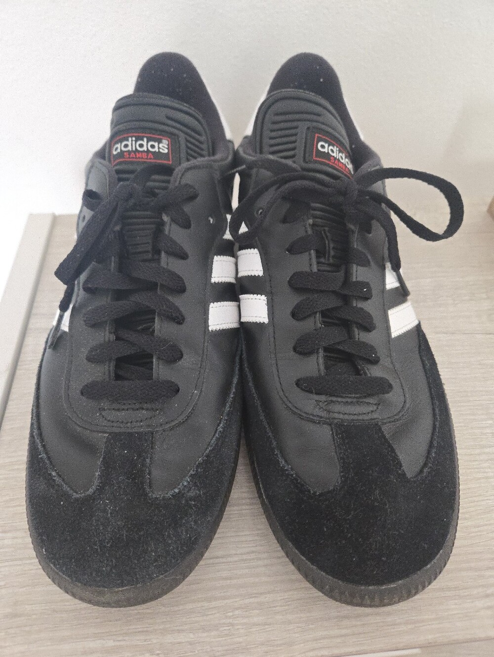 Adidas Performance Sneaker Samba Classic Soccer Shoes Mens 12 Black 034563 - Picture 3 of 6
